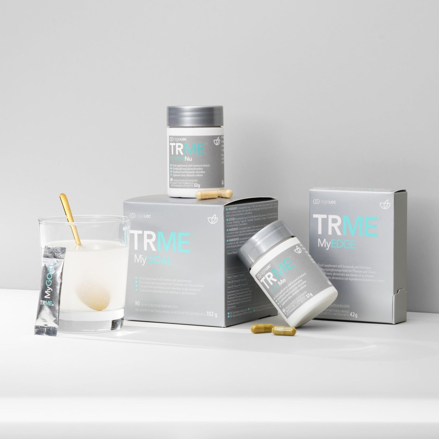 Kit di gestione del benessere Nu Skin AgeLOC TRME - Integratore vegano senza glutine