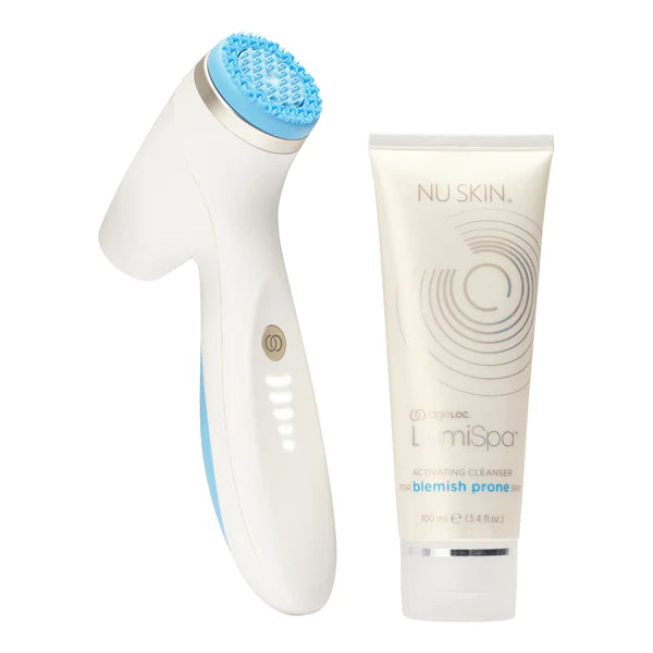 Nu Skin Lumispa IO Rose Gold avec un choix de nettoyant gratuit