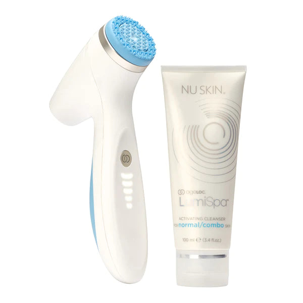 Nu Skin Lumispa IO Rose Gold avec un choix de nettoyant gratuit