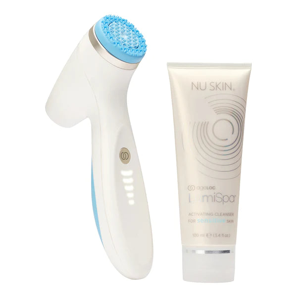 Nu Skin Lumispa IO Rose Gold avec un choix de nettoyant gratuit