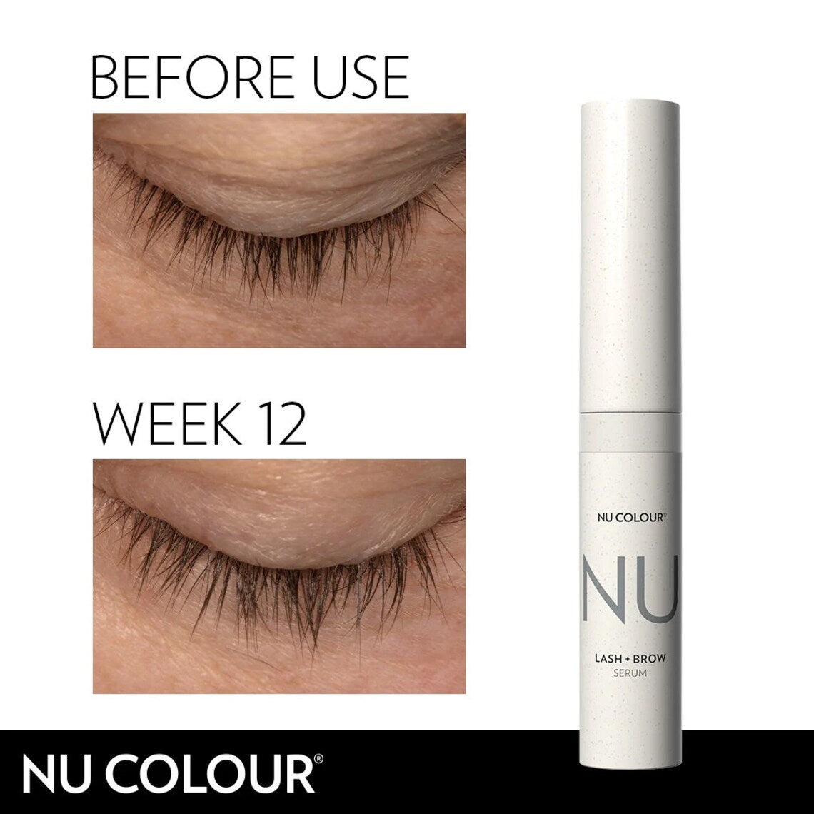Nu Skin Longer fuller lashes and brows with Nu Colour Lash + Brow Serum