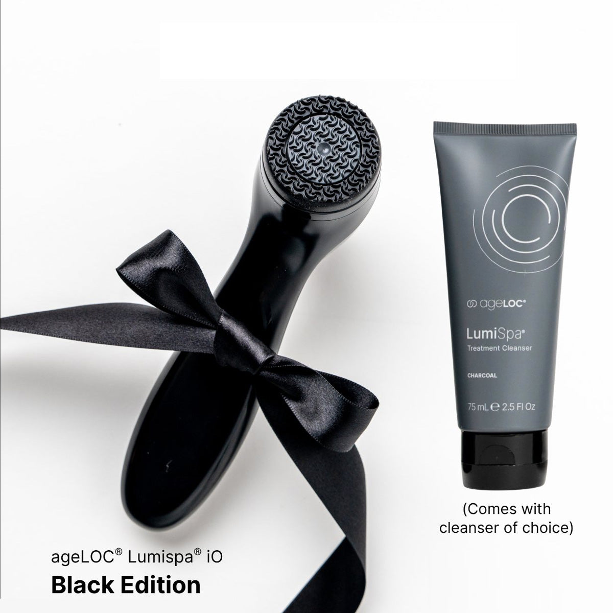 AgeLOC Lumispa IO Ouro Rosa, Preto, Azul + Limpador GRÁTIS