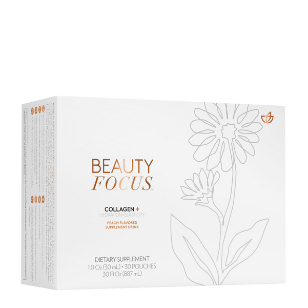 Nu Skin Liquid Collagen+ (Strawberry or Peach) Anti-aging Collagen Supplement
