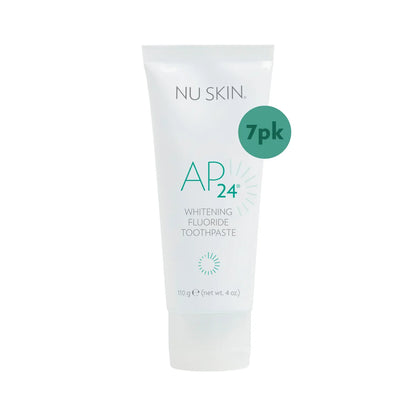 Nu Skin AP 24 Pasta de dientes blanqueadora con flúor vainilla y menta 