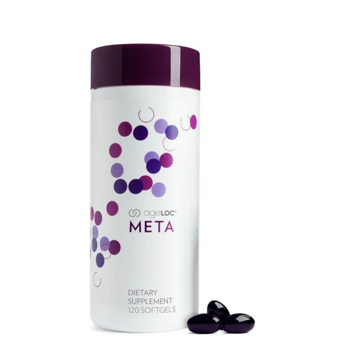ageLOC Meta Metabolic Health Supplement with Anthocyanins from Purple Berries & Black Rice