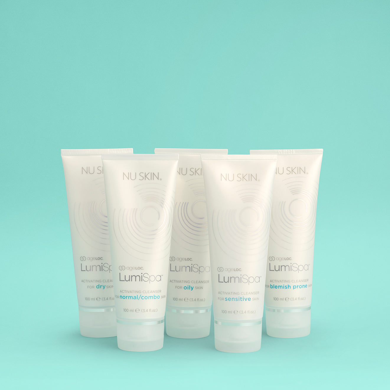 Limpiador facial activador ageLOC LumiSpa de Nu Skin - Combo normal Sensible Seco Graso o propenso a imperfecciones