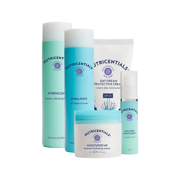 Nutricentials Hydration Kit – Complete Bioadaptive Skin Care Set for Intense Moisture & Balance