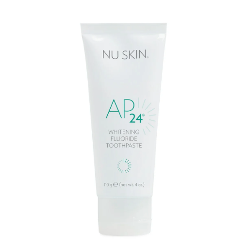 Nu Skin AP 24 Pasta de dientes blanqueadora con flúor vainilla y menta 