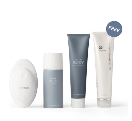 Kit del sistema esencial Nu Skin ageLOC WellSpa iO versión UE + ¡regalo gratis! 