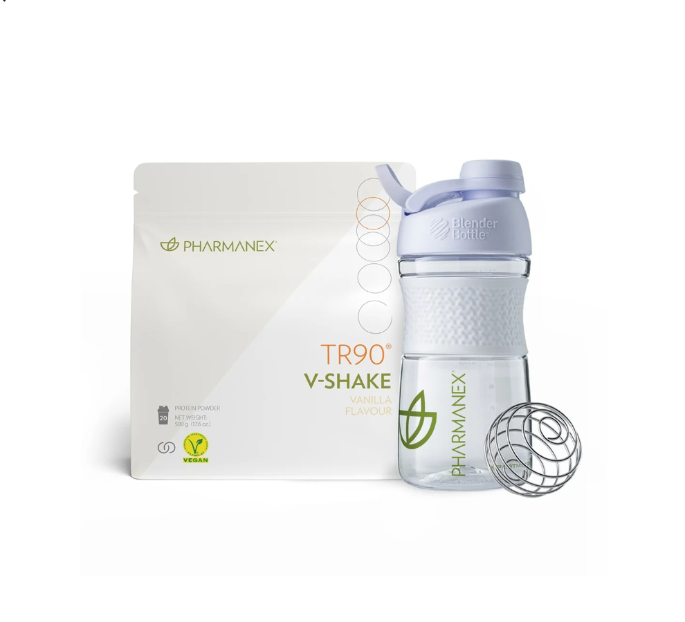 Nu Skin TR90 Vegan Protein Vanilla or Chocolate + Free Pharmanex Shaker bottle