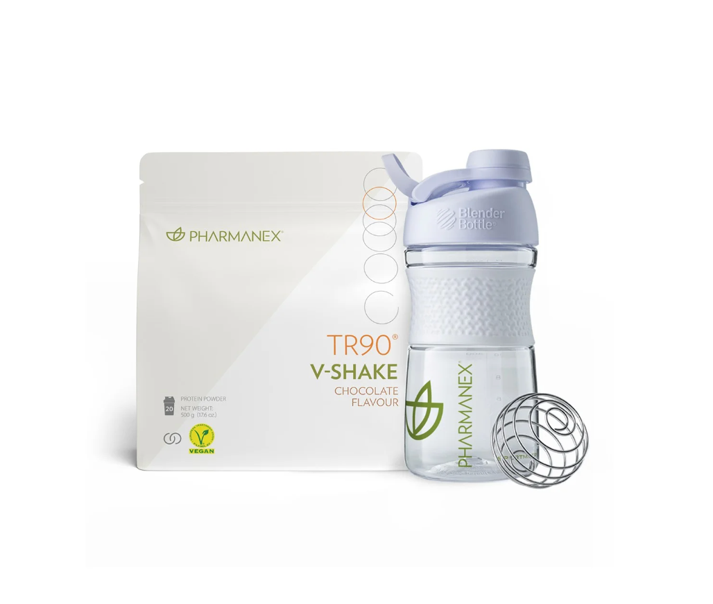 Nu Skin TR90 Vegan Protein Vanilla or Chocolate + Free Pharmanex Shaker bottle