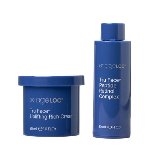 ageLOC Tru Face Peptide Retinol Complex + Uplifting Cream Bundle