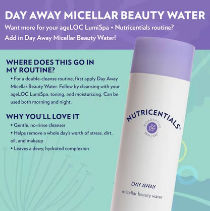 Nutricentials Day Away Agua Micelar de Belleza