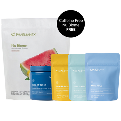 Nu Skin MYND360™ Supplement Bundle + Free Nu Biome Caffeine-Free US & CA