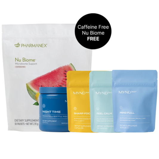 Nu Skin MYND360™ Supplement Bundle + Free Nu Biome Caffeine-Free US & CA