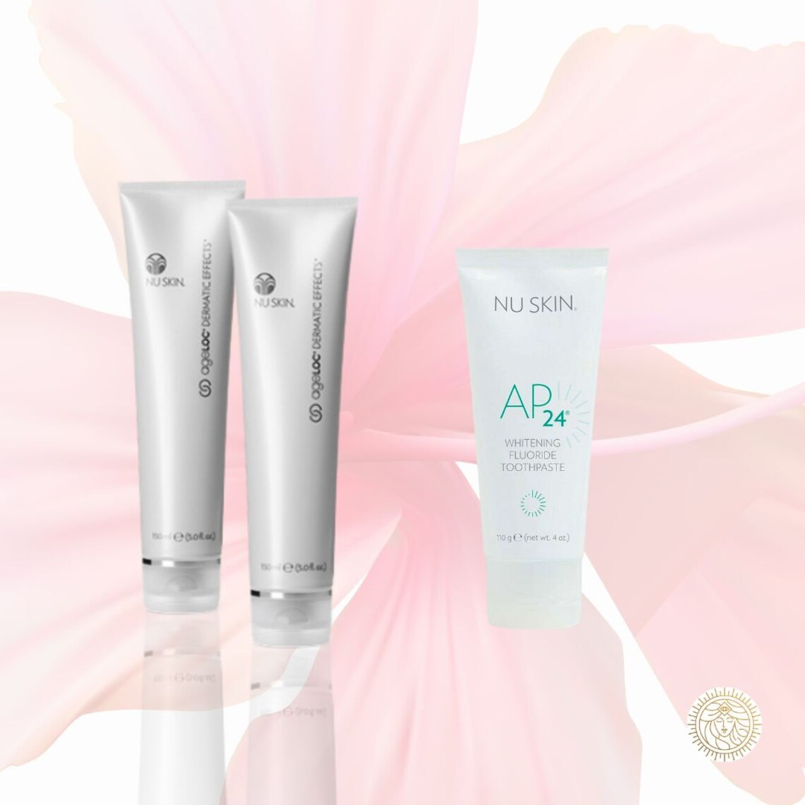 Nu Skin AgeLOC Dermatic Effects Hibiscus & honey anti-cellulite skin firming contouring lotion cream + FREE GIFT